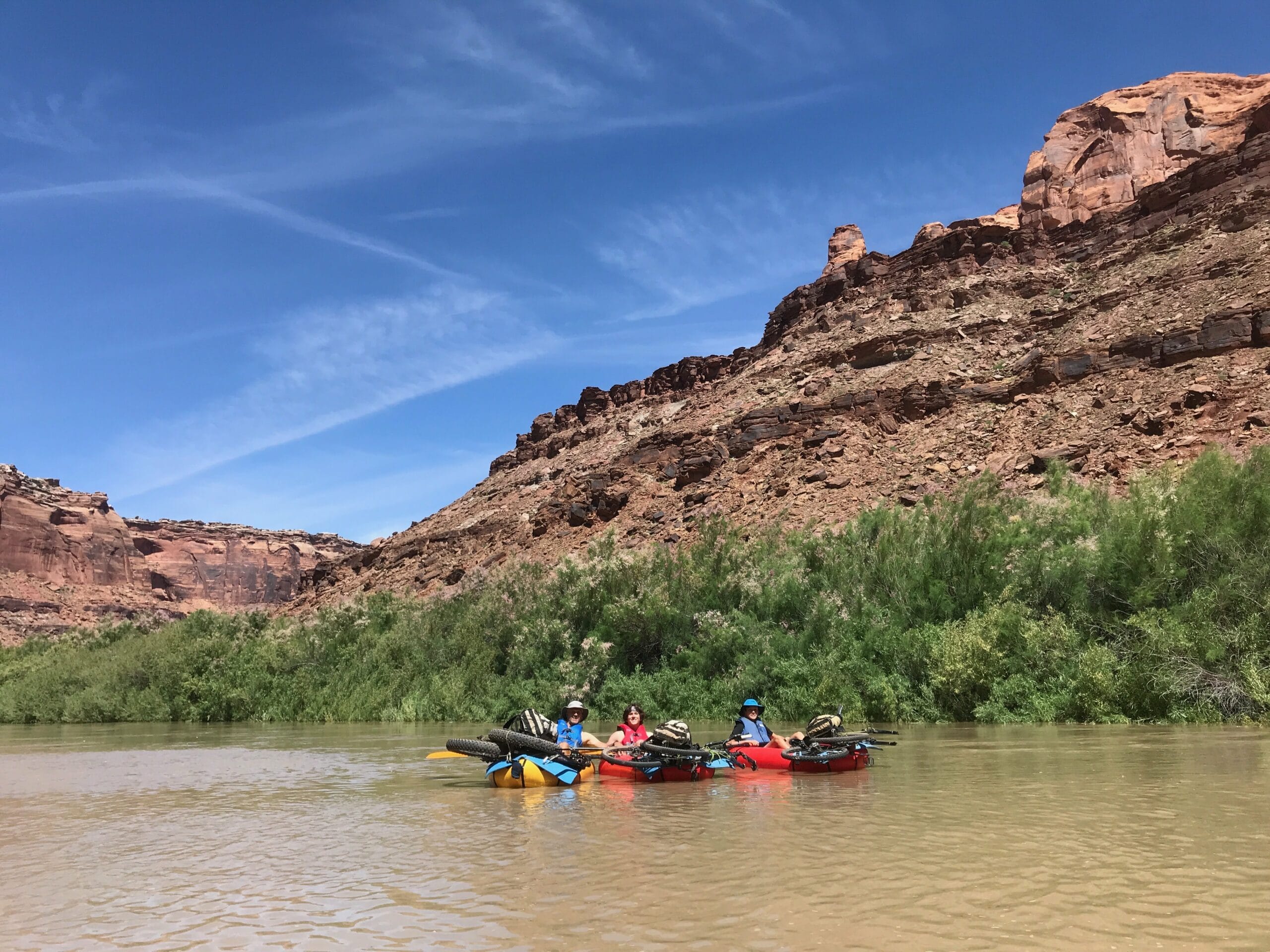 Mountain Biking & Packrafting Combo Tour Moab MultiSport Adventures